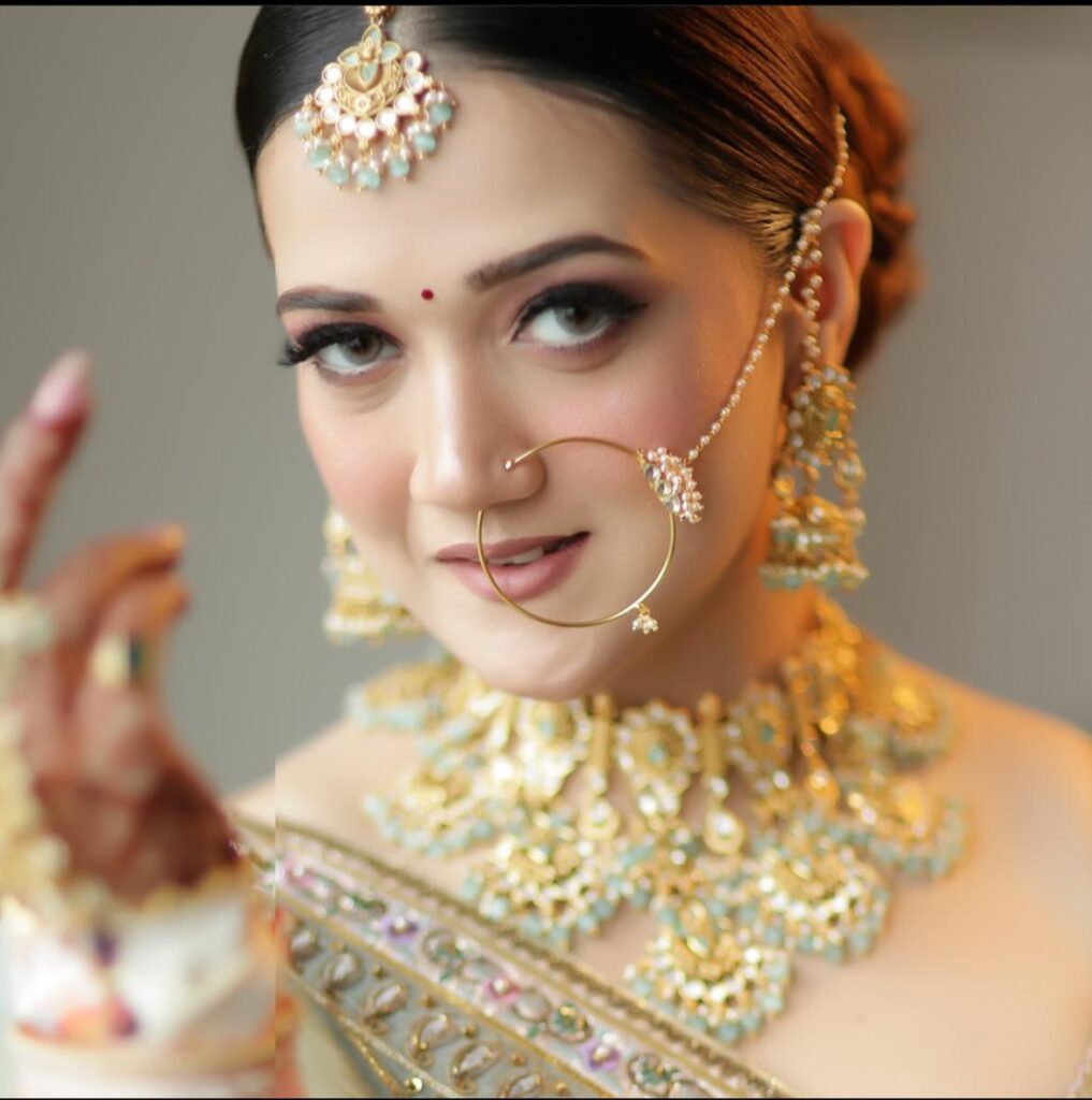 latest traditional bridal look