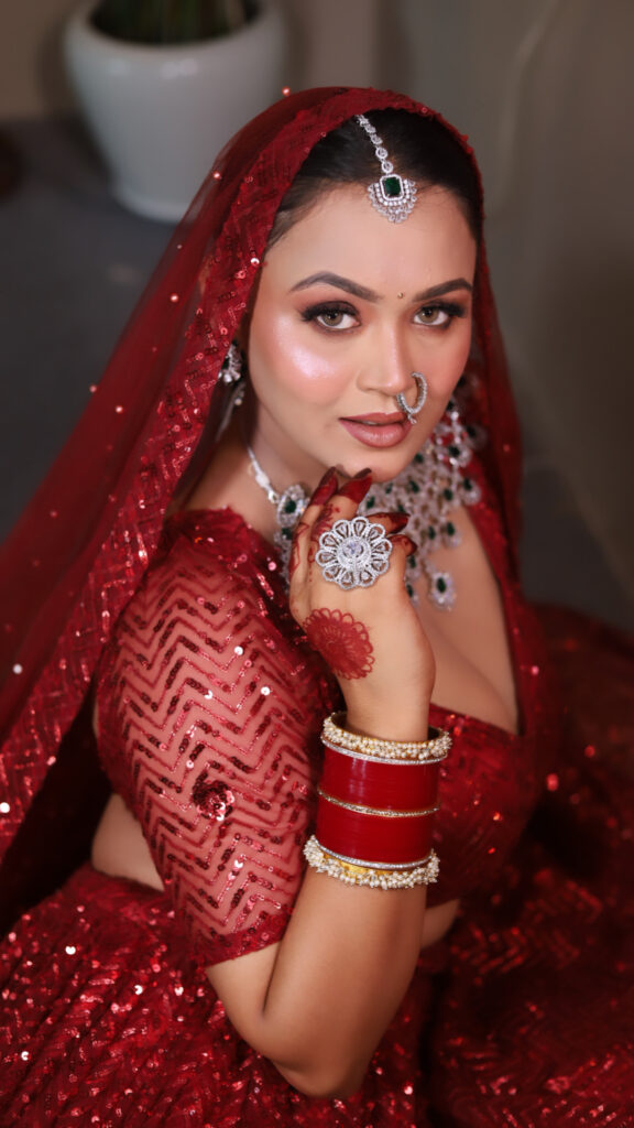 learn bridal makeup in the best makeup artist course